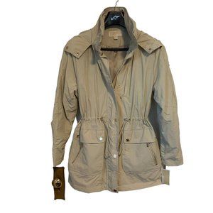 Michael Kors Women's Hooded Raincoat - Size S - NEW